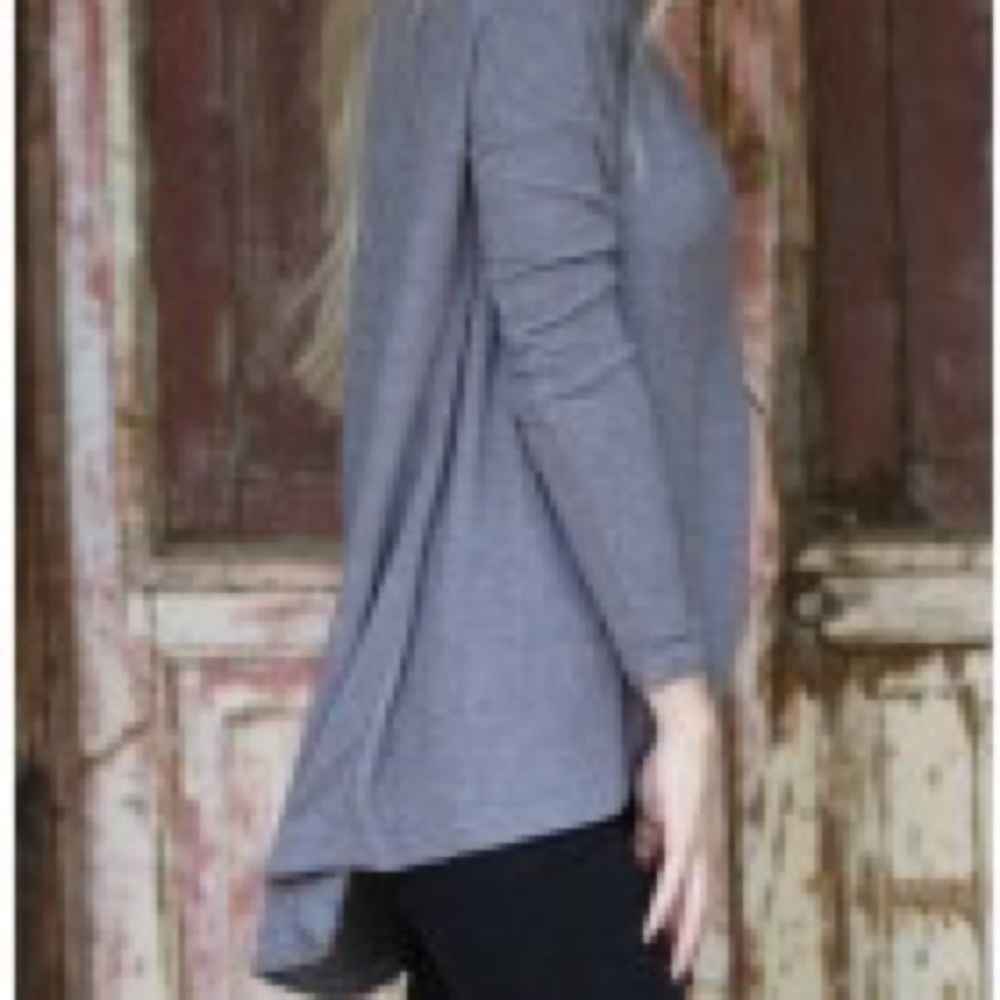 COPY - Long Sleeve Gray Tunic